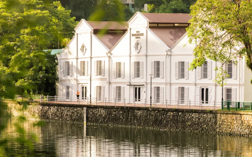 hotel water front view